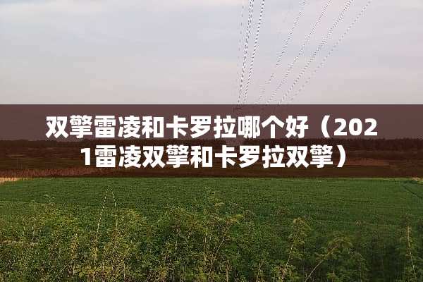 双擎雷凌和卡罗拉哪个好（2021雷凌双擎和卡罗拉双擎）