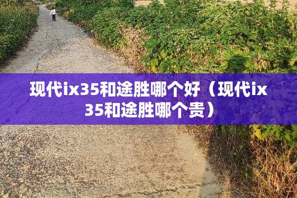 现代ix35和途胜哪个好（现代ix35和途胜哪个贵）