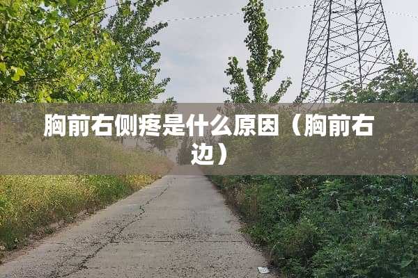 胸前右侧疼是什么原因（胸前右边）