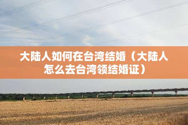 **人如何在**结婚（**人怎么去**领结婚证）