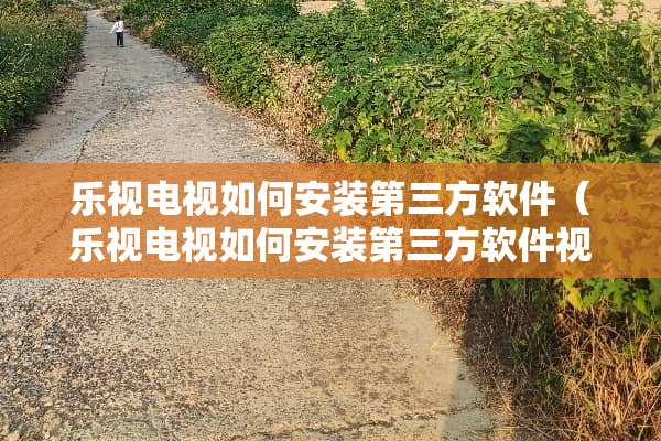 乐视电视如何安装第三方软件（乐视电视如何安装第三方软件视频）