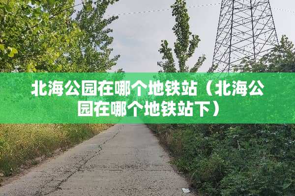北海公园在哪个地铁站（北海公园在哪个地铁站下）