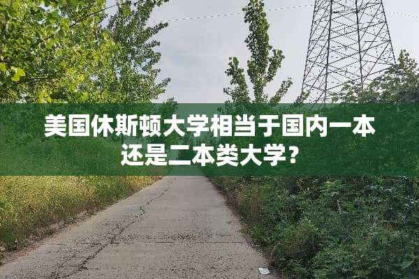 美国休斯顿大学相当于国内一本还是二本类大学？