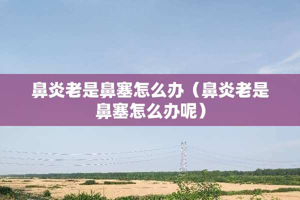 鼻炎老是鼻塞怎么办（鼻炎老是鼻塞怎么办呢）