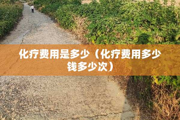 化疗费用是多少（化疗费用多少钱多少次）