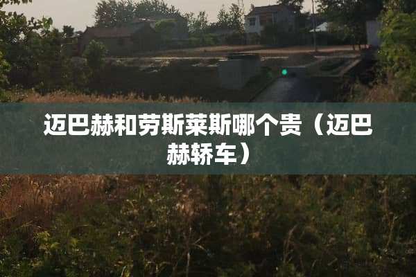 迈巴赫和劳斯莱斯哪个贵（迈巴赫轿车）