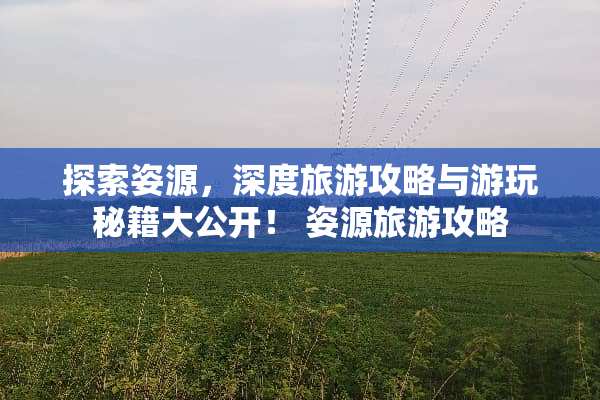 探索姿源，深度旅游攻略与游玩秘籍大公开！ 姿源旅游攻略