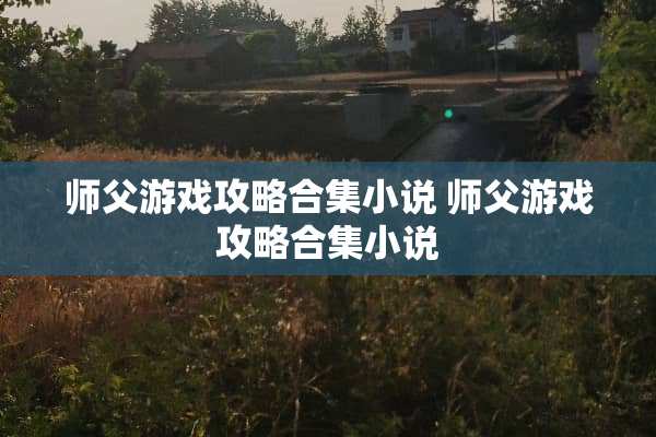 师父游戏攻略合集小说 师父游戏攻略合集小说