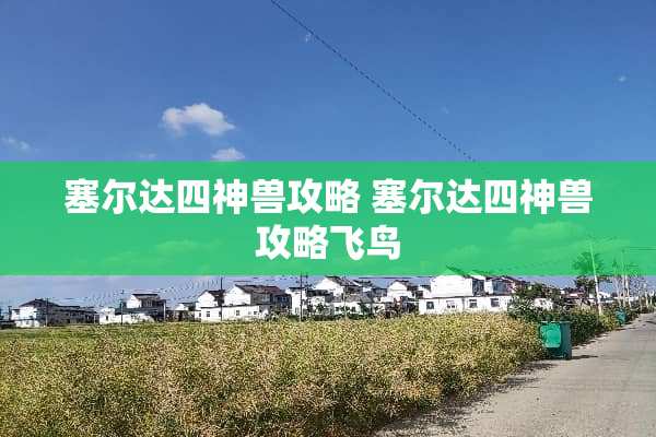 塞尔达四神兽攻略 塞尔达四神兽攻略飞鸟