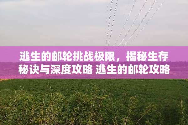 逃生的邮轮挑战极限，揭秘生存秘诀与深度攻略 逃生的邮**略游戏