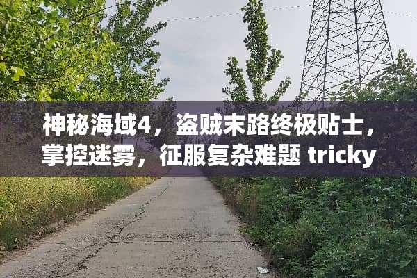 神秘海域4，盗贼末路终极贴士，掌控迷雾，征服复杂难题 tricky游戏攻略