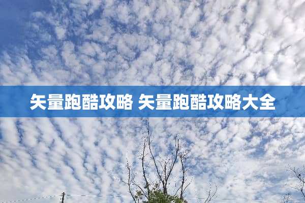 矢量跑酷攻略 矢量跑酷攻略大全
