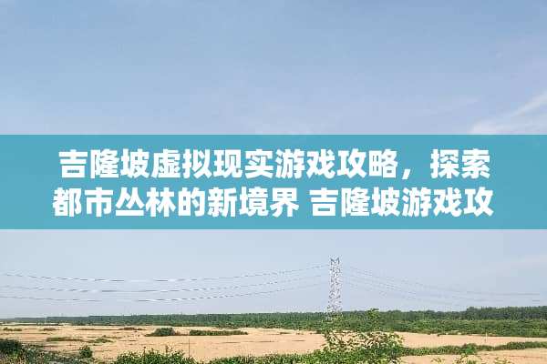 吉隆坡虚拟现实游戏攻略，探索都市丛林的新境界 吉隆坡游戏攻略