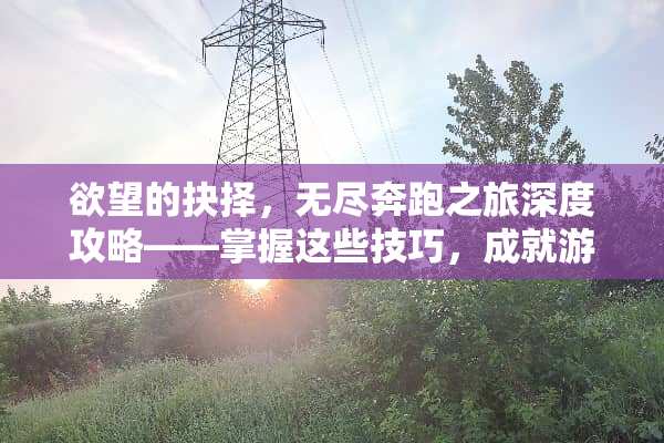 **的抉择，无尽奔跑之旅深度攻略——掌握这些技巧，成就游戏王者 **的抉择跑游戏攻略
