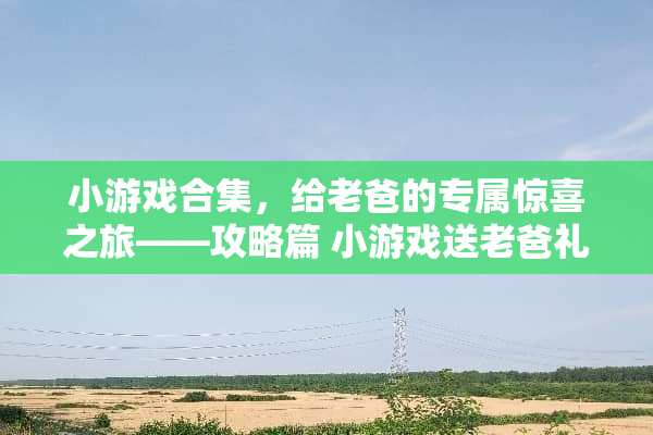 小游戏合集，给老爸的专属惊喜之旅——攻略篇 小游戏送老爸礼物攻略