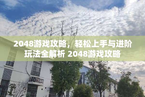 2048游戏攻略，轻松上手与进阶玩法全解析 2048游戏攻略