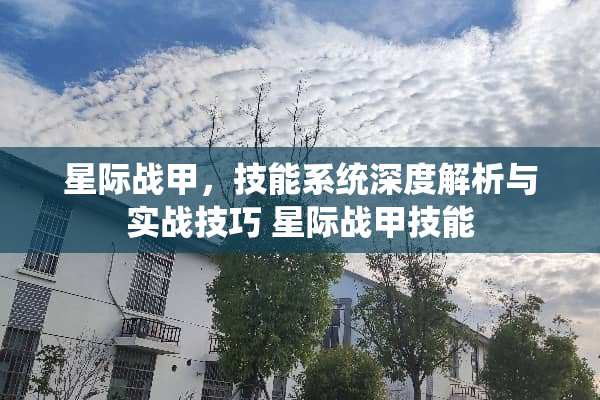 星际战甲，技能系统深度解析与实战技巧 星际战甲技能