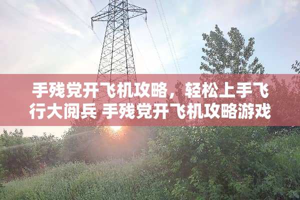 手残党开飞机攻略，轻松上手飞行大阅兵 手残党开飞机攻略游戏