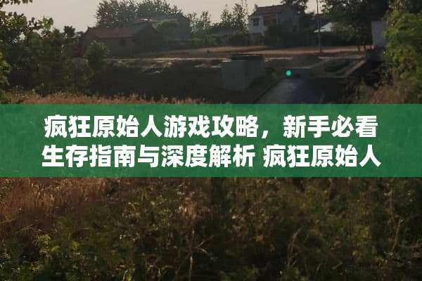 疯狂原始人游戏攻略，新手必看生存指南与深度解析 疯狂原始人游戏攻略