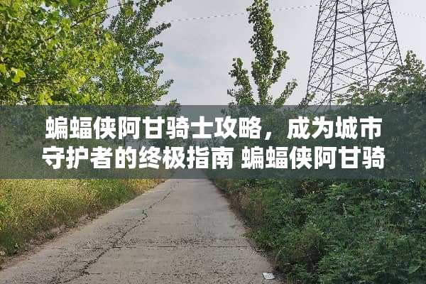 蝙蝠侠阿甘骑士攻略，成为城市守护者的终极指南 蝙蝠侠阿甘骑士攻略