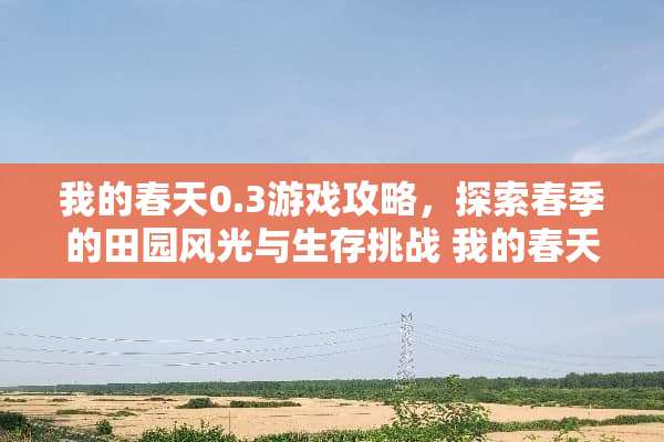 我的春天0.3游戏攻略，探索春季的田园风光与生存挑战 我的春天0.3游戏攻略