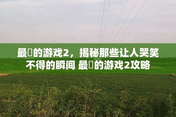 最囧的游戏2，揭秘那些让人哭笑不得的瞬间 最囧的游戏2攻略
