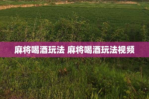 **喝酒玩法 **喝酒玩法视频