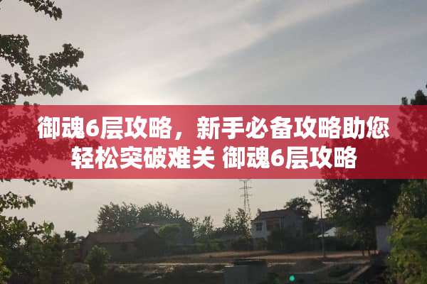 御魂6层攻略，新手必备攻略助您轻松突破难关 御魂6层攻略