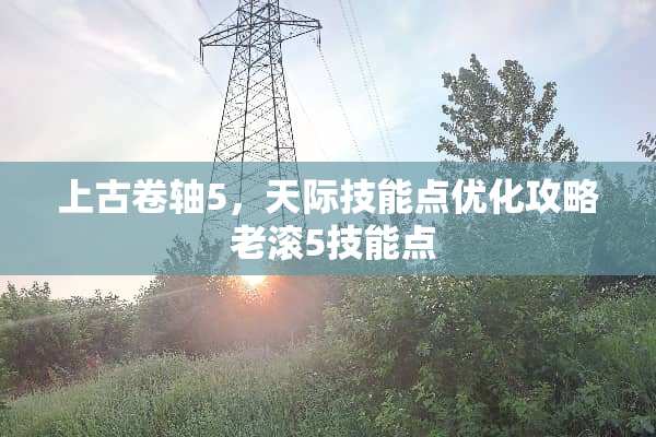 上古卷轴5，天际技能点优化攻略 老滚5技能点