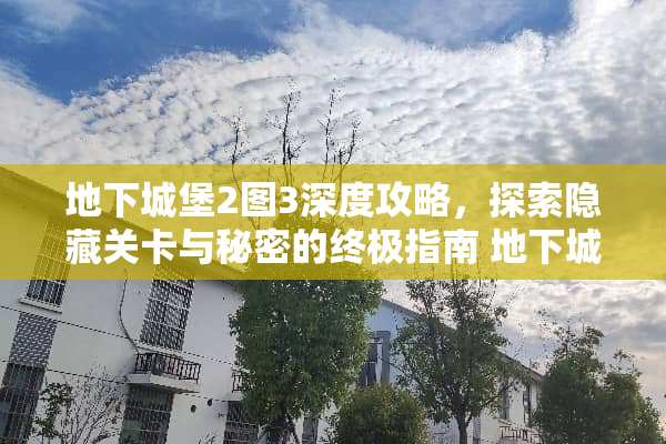 **城堡2图3深度攻略，探索隐藏关卡与秘密的终极指南 **城堡2图3攻略
