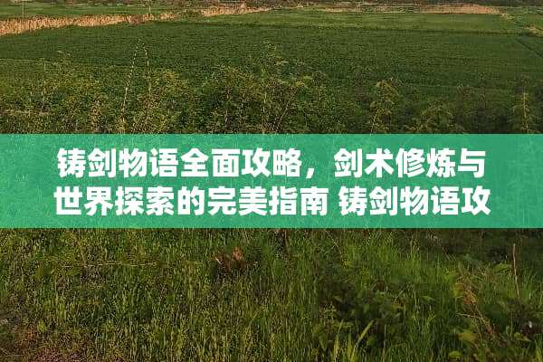 铸剑物语全面攻略，剑术**与世界探索的完美指南 铸剑物语攻略
