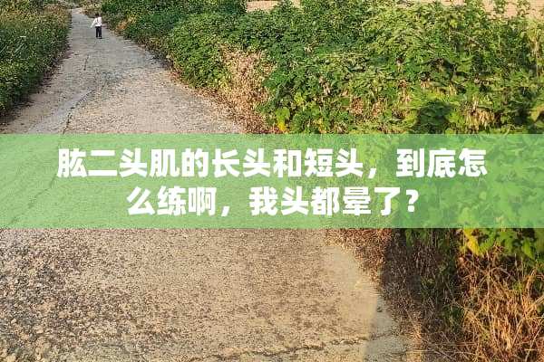 肱二头肌的长头和短头，到底怎么练啊，我头都晕了？