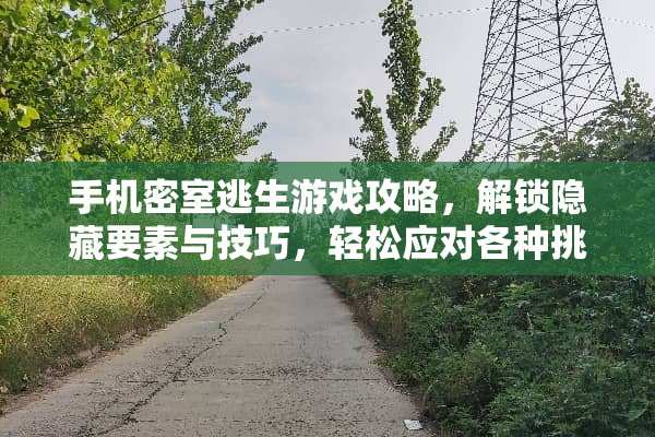 手机密室逃生游戏攻略，解锁隐藏要素与技巧，轻松应对各种挑战 手机密室逃生游戏攻略