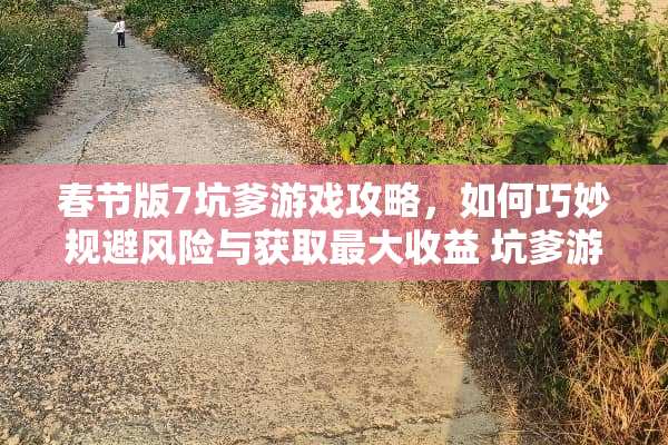 春节版7坑爹游戏攻略，如何巧妙规避风险与获取最大收益 坑爹游戏春节版7攻略