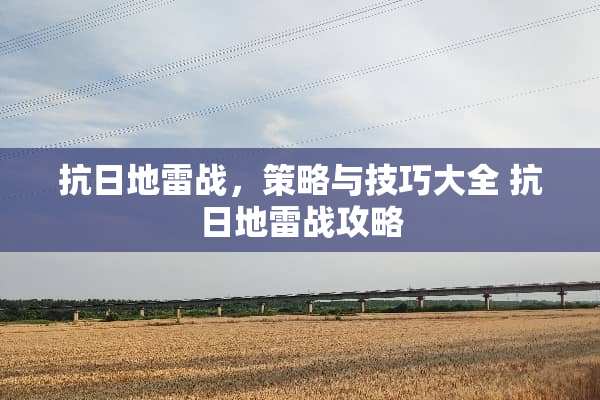 **地雷战，策略与技巧大全 **地雷战攻略
