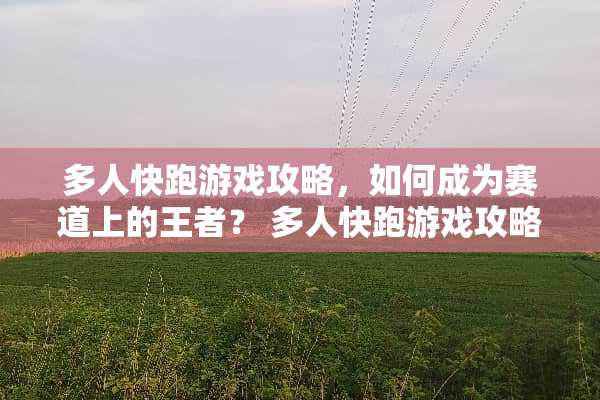 多人快跑游戏攻略，如何成为赛道上的王者？ 多人快跑游戏攻略