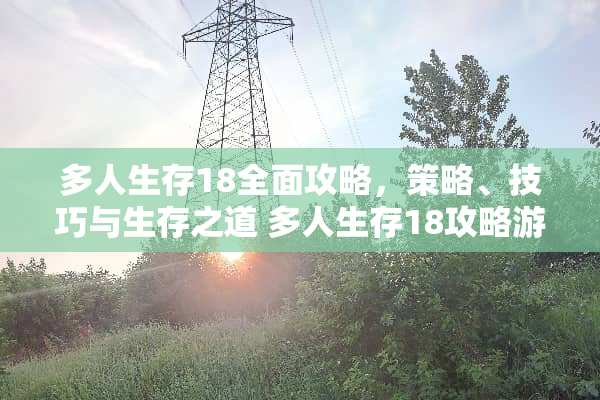 多人生存18全面攻略，策略、技巧与生存之道 多人生存18攻略游戏
