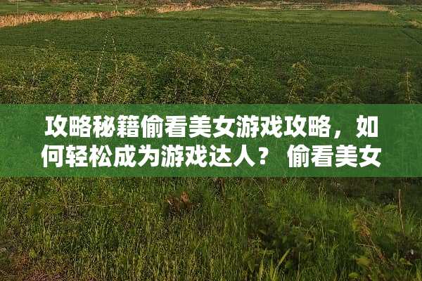 攻略秘籍偷看**游戏攻略，如何轻松成为游戏达人？ 偷看**游戏攻略
