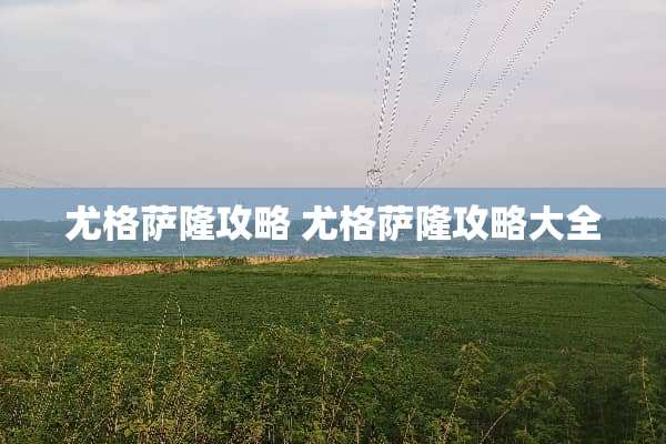 尤格萨隆攻略 尤格萨隆攻略大全
