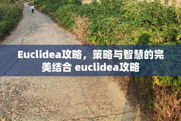 Euclidea攻略，策略与智慧的完美结合 euclidea攻略