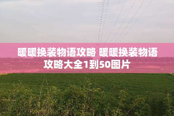 暖暖换装物语攻略 暖暖换装物语攻略大全1到50图片