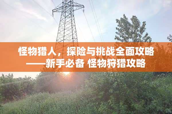 怪物猎人，探险与挑战全面攻略——新手必备 怪物**攻略