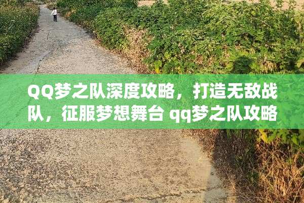 QQ梦之队深度攻略，打造无敌战队，征服梦想舞台 qq梦之队攻略