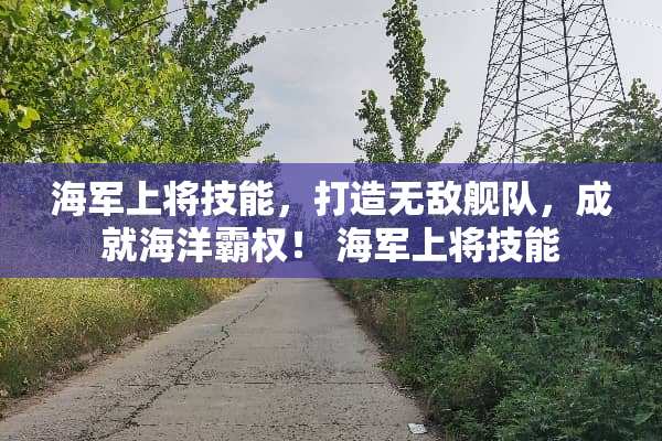 海军上将技能，打造无敌舰队，成就海洋霸权！ 海军上将技能