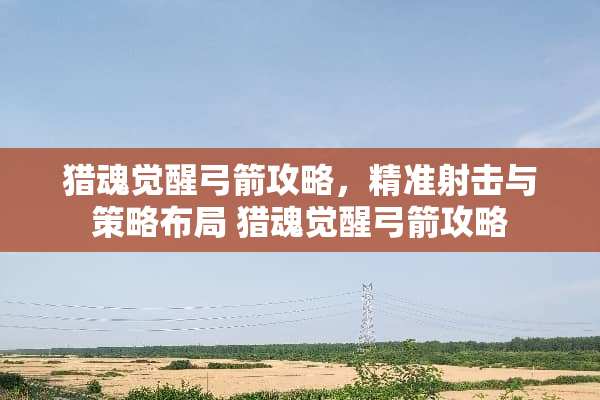 猎魂觉醒弓箭攻略，精准射击与策略布局 猎魂觉醒弓箭攻略