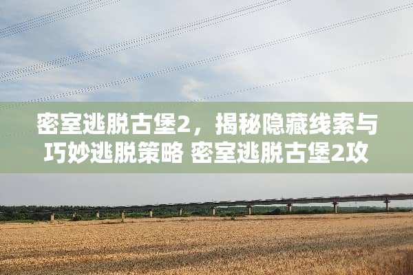 密室逃脱古堡2，揭秘隐藏线索与巧妙逃脱策略 密室逃脱古堡2攻略