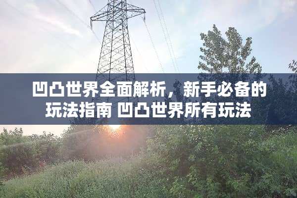 凹凸世界全面解析，新手必备的玩法指南 凹凸世界所有玩法