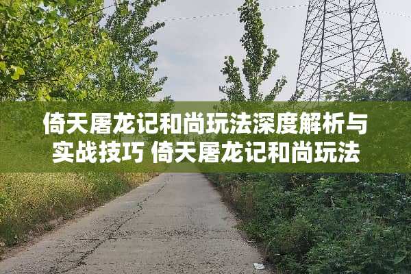倚天屠龙记和尚玩法深度解析与实战技巧 倚天屠龙记和尚玩法