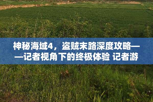 神秘海域4，盗贼末路深度攻略——记者视角下的终极体验 记者游戏攻略