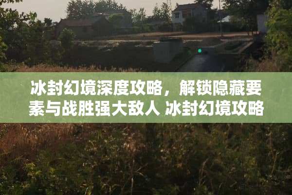 冰封幻境深度攻略，解锁隐藏要素与战胜强大敌人 冰封幻境攻略